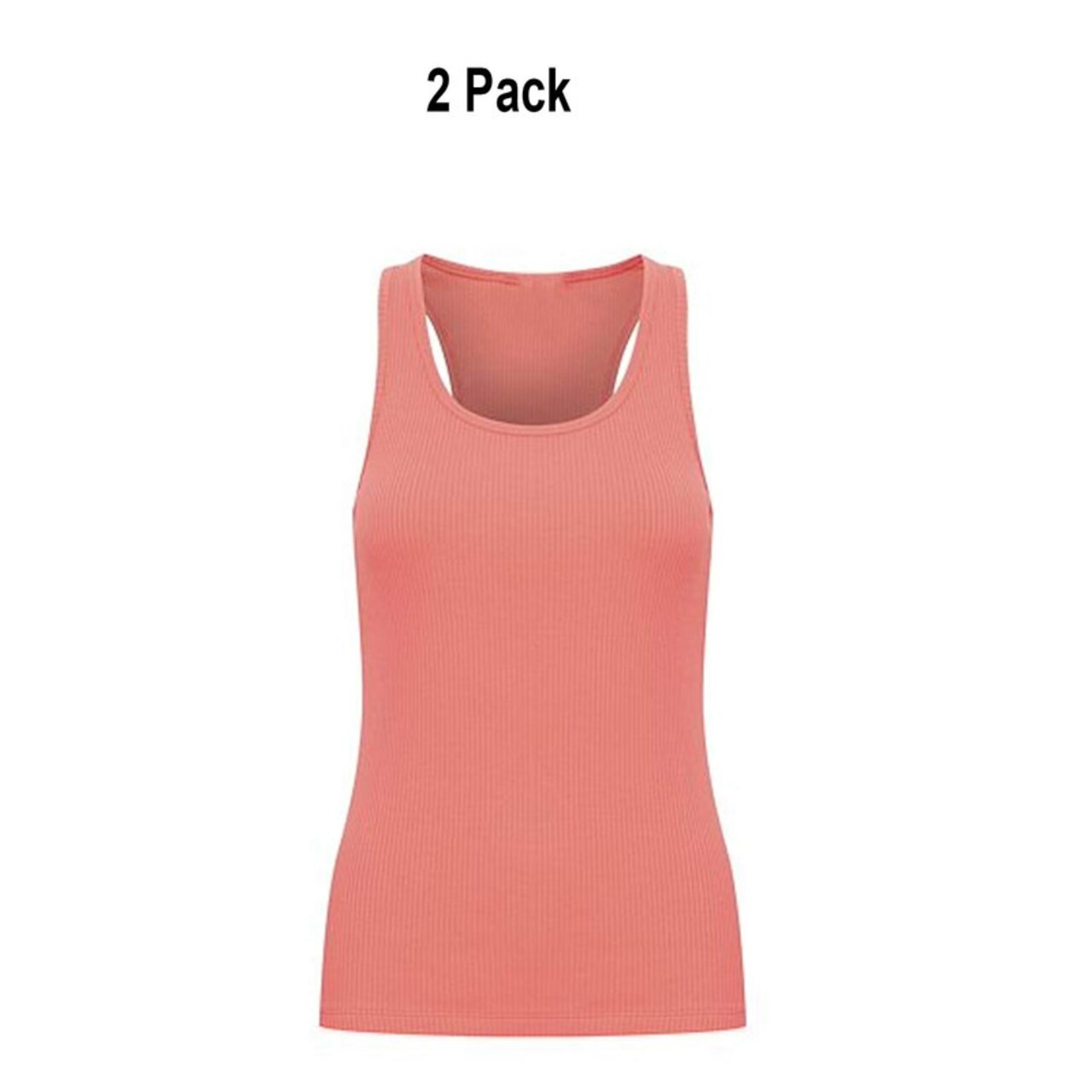 Sofra Ladies A-Shirts Comfortable Sleeveless Tops for Everyday Wear